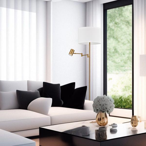 Pie salon BARACK laton - ALEMAR