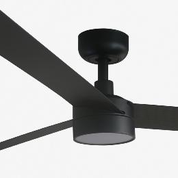 Ventilador Cruiser XL FARO - Negro - Luz LED - Ø160cm.