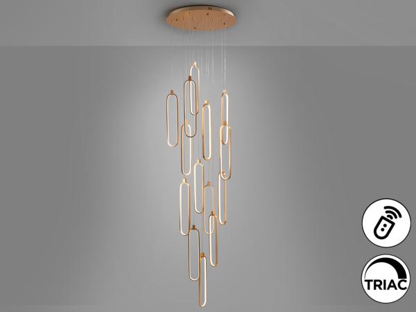 COLETTE-LAMPARA 14L ORO ROSA DIM - SCHULLER