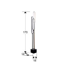 COLETTE-PIE SALON 3L NEGRO-ORO ROSA - SCHULLER