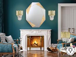 Aplique TIARA Oro - Schuller. Bombilla LED G9