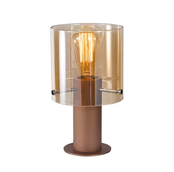 VENIZE SOBREMESA 1L COBRE-AMBAR - ILUMINACION i3 By SCHULLER